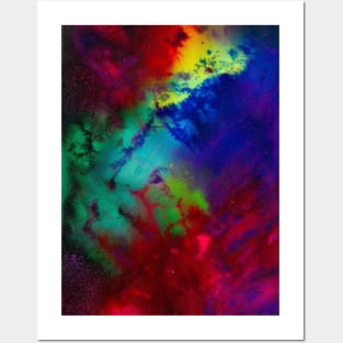 Tie Dye Galaxy Posters and Art